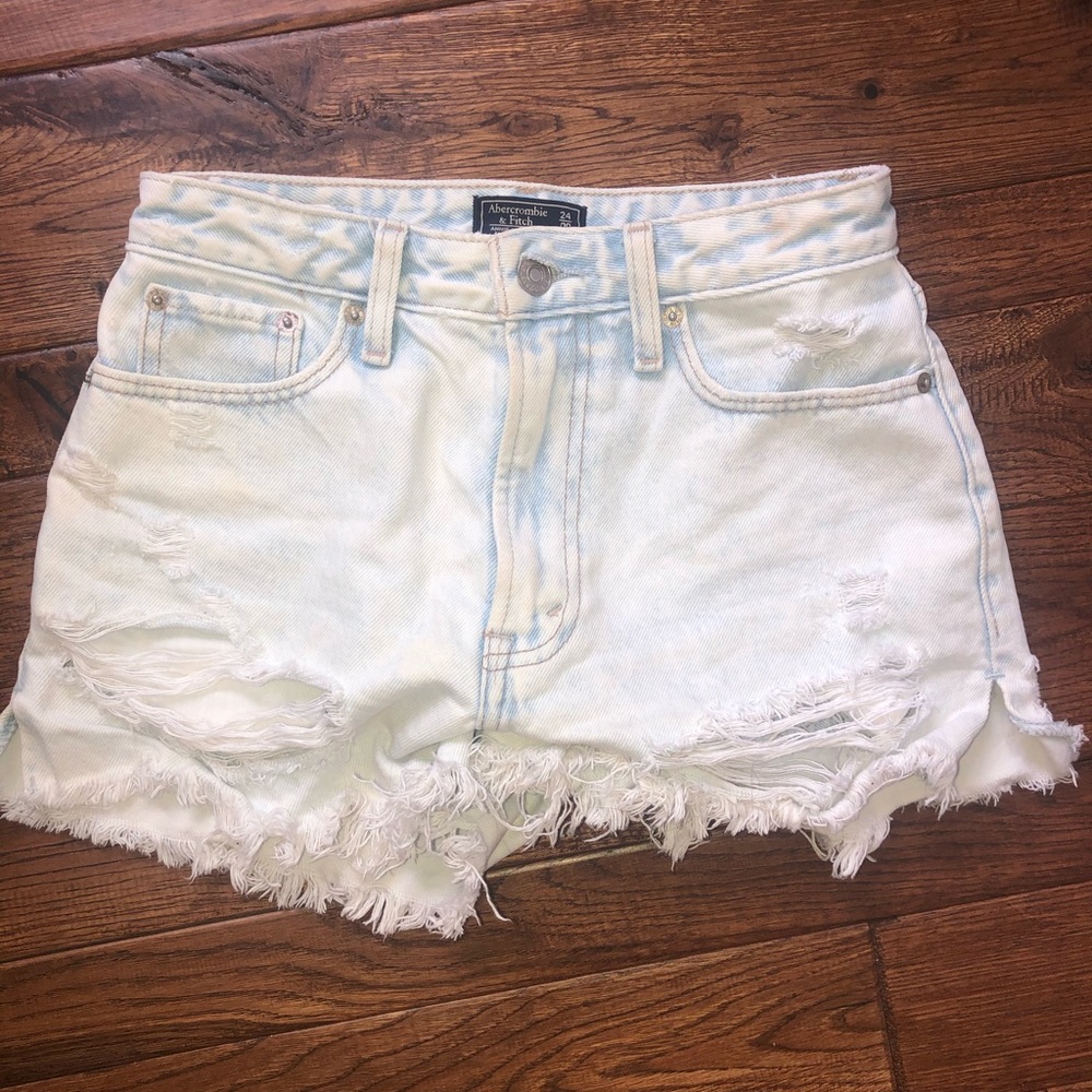 Light Denim Shorts